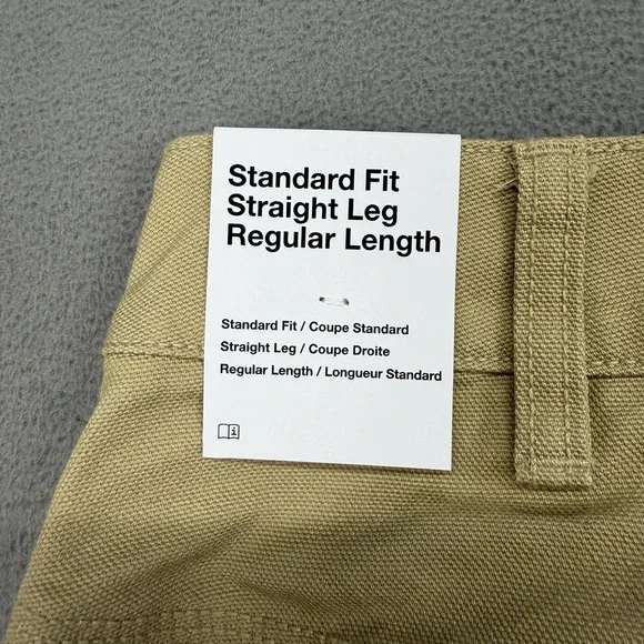 NWT Nike Life Carpenter Parachute Cargo Jeans Pants Men's 34x32 Brown Khaki $140